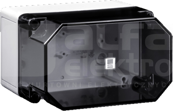 PK 254x180x165 IP66 Obudowa PC pokrywa transp z tworzywa