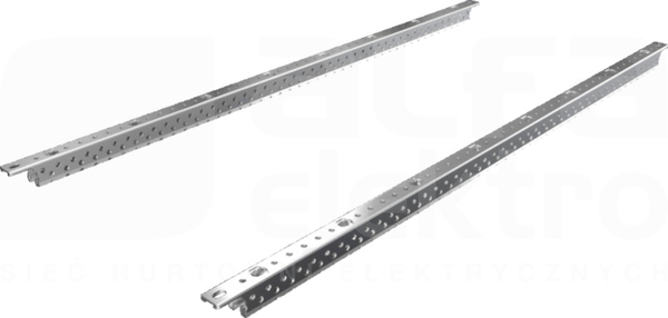 ISV AE W4 600mm (2szt) Szyna działowa pionowa