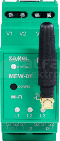 MEW-01 Monitor energii 3-faz.na szynę