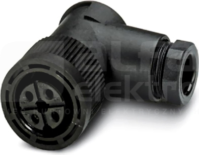 SACC-M18FR-4CON-PG9 M18 4P Wtyk żeński kątowy