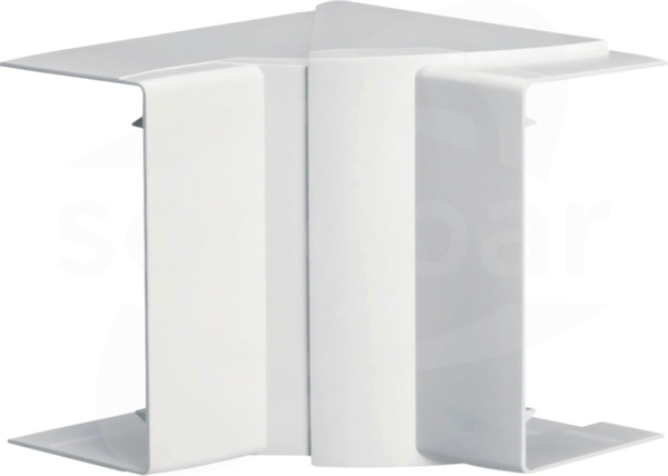 60x90mm biały Kąt wewnętrzny regulowany