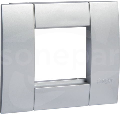 GT451ALU 45x45 aluminium Ramka 1-krotna