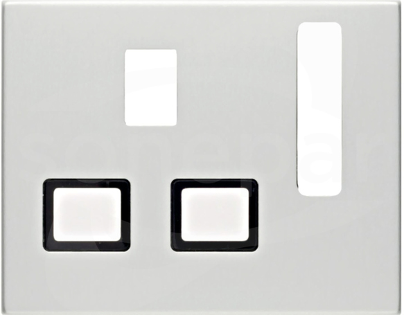 K.5 aluminium Płytka czołowa gniazda GB