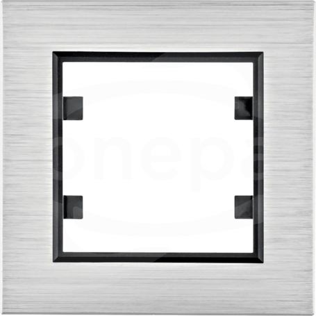 LUMINA aluminium srebrny Ramka 1-krotna