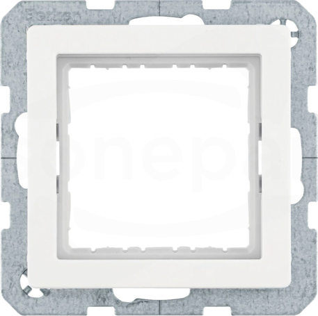 Q.1/Q.3 systo 45x45mm, biały aksamit Zestaw adaptacyjny