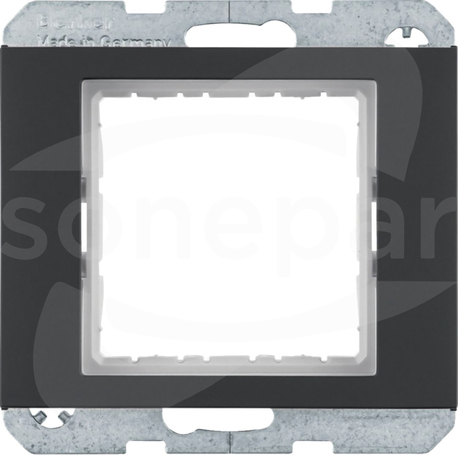 K.1 systo 45x45mm antracyt mat Zestaw adaptacyjny