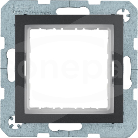 B.X systo 45x45mm antracyt mat Zestaw adaptacyjny