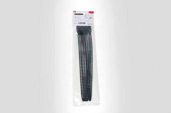 SOFTFIX L-TPU-BK 340x11,0 czarny (6szt) Opaska kablowa rozpinalna