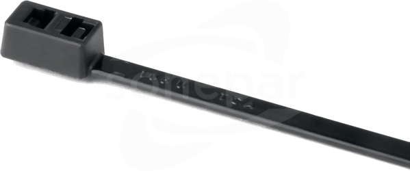 T50RDH-PA66W-BK 210x4,7mm czarny Opaska kablowa