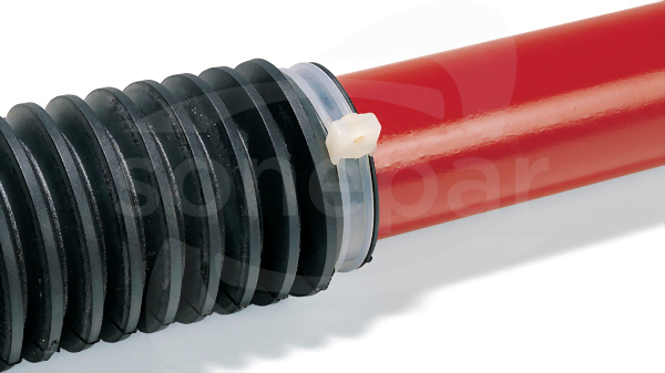 KR8/21-PA66HS-NA 210x8,0 HS UV naturalny Opaska kablowa blokowana na bolec