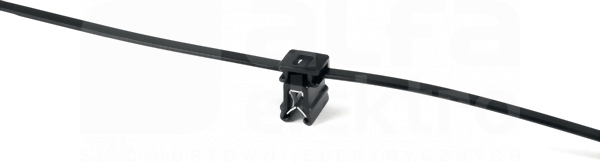 T50ROSEC4A-W-PA66W-BK 200x4,6 czarny Opaska kablowa
