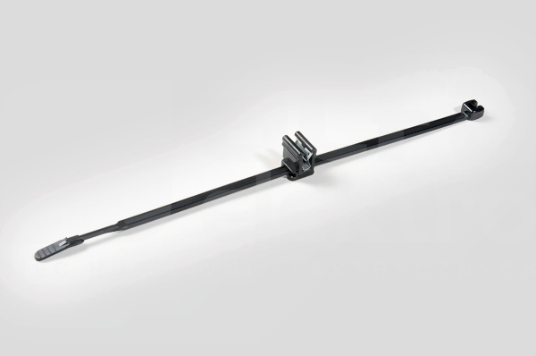Q50REC4A-PA66W-BK 210x4,7 czarny UV Opaska kablowa montowana na krawędzi 1-3mm
