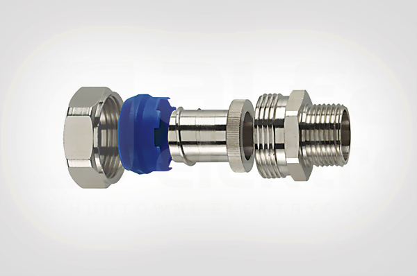 PCS25-FMC-M25-NPB/PA6-ML metal Złącze końcowe do rur metalowych