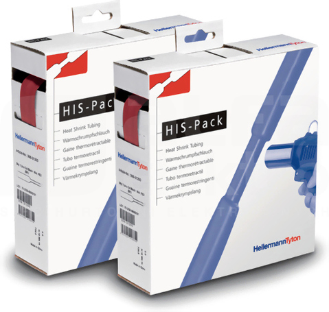 HIS-PACK-9.5/4.7-PO-X-RD czerwony (5m) Rura termokurczliwa