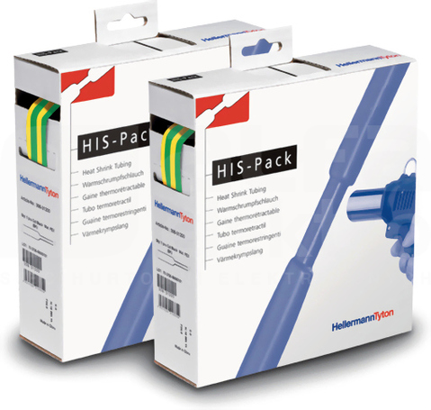 HIS-PACK-12,7/6,4-PEX-GNYE żo (5m) Rura termokurczliwa