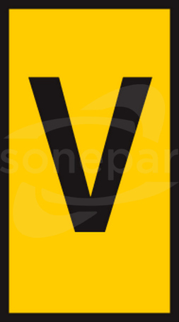 WIC1-V-PA66-YE żółty Oznacznik zatrzaskowy