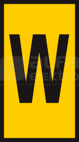WIC3-W-PA66-YE żółty Oznacznik zatrzaskowy
