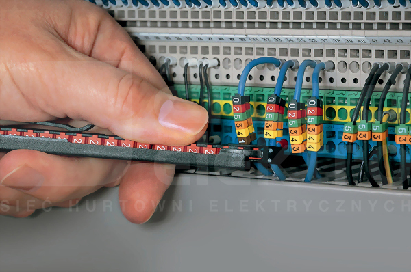 WIC Tool-PA6GF15-BK czarny Oznacznik zatrzaskowy