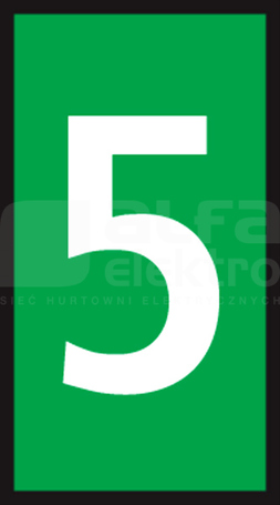 WIC2-5-PA66-GN zielony Oznacznik zatrzaskowy