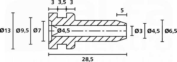HV2104-PVC-FR-BK czarny Odgiętka