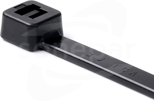 GL250-PA11W-BK 252x4,8 czarny UV Opaska kablowa