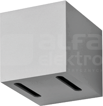 VARIO LED 1x3W 3000K 110lm szary Oprawa LED typ A 2 szczeliny