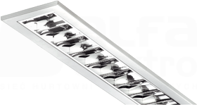 LINEA 149W G5 G/K OPAL IP20 biały Oprawa świetlówkowa