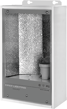 FLASH SM 400W E40 IP65 biały Projektor metalohalogen.