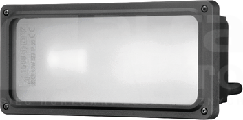 RANGE 500 40W E27 IP65 szary Oprawa zewnętrzna+rast.