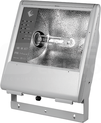 EVOLUTION AS 250W E40 IP66 szary Projektor metalohalogen.