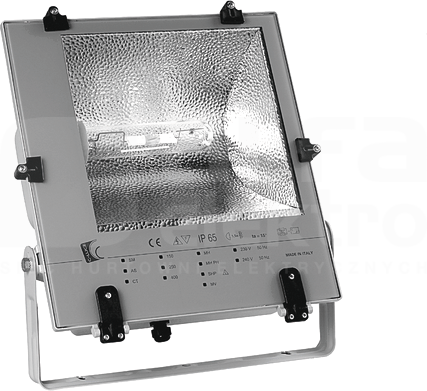 COSMO AS 400W E40 IP65 szary Projektor metalohalogen.
