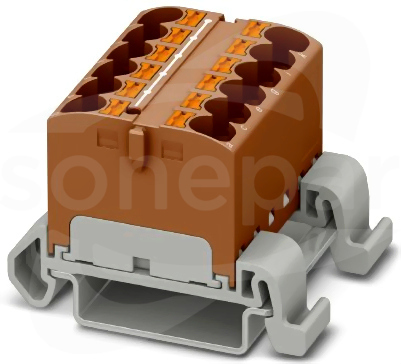 PTFIX 12X4-NS35A BN Blok rozdzielczy