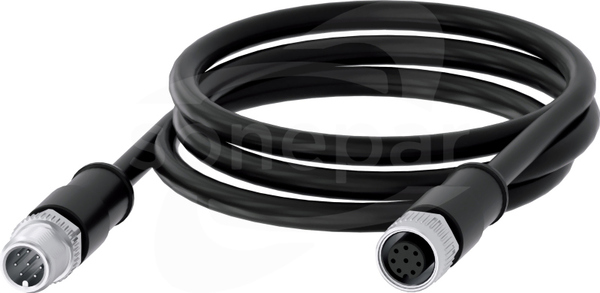 M12 8PIN 4A 1m Kabel łączący