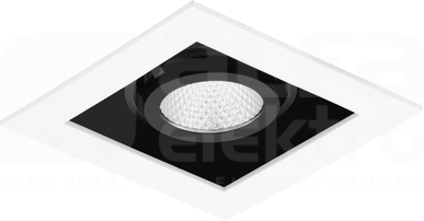 KARDO MINI 1x COB 8,5W/840 620lm biały/czarny Oprawa LED