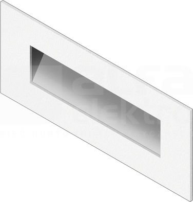 WALL LIGHT LED 5W/4000K 500lm biały Oprawa LED ścienna
