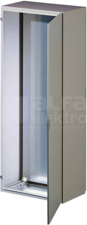 ES 600x1800x400 RAL7035 Szafa z płytą montażową
