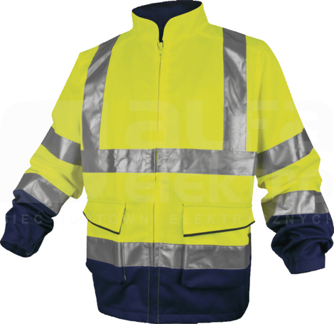 PHVES żółty fluo-granatowy S Bluza ostrzegawcza PANOSTYLE HV