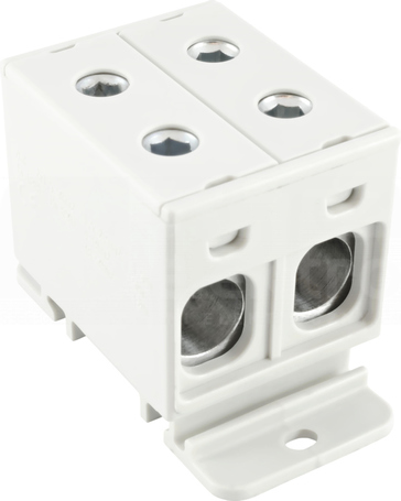 ZGX 50MM2 2x50 SZARA Złączka na szynę TH