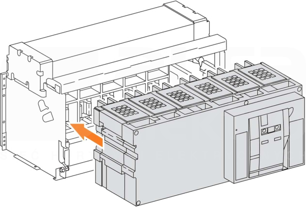 NW H1/H2 4000b-6300A 3P Kaseta