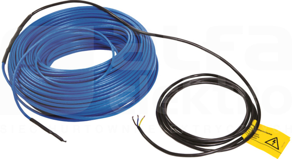 EM4-CW-122M (p.zasil.4m) Przewód grzejny z przewodem zasil.25W/m