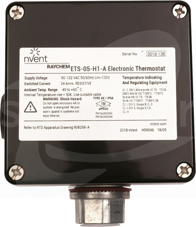 ETS-05-L2-EP Termostat czujnikowy linii elektronicznej ATEX