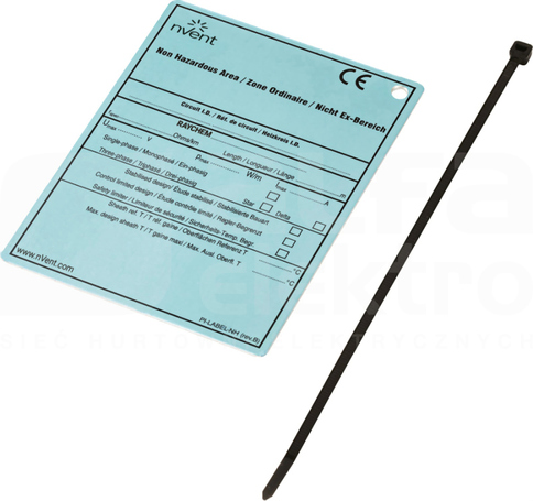 PI-LABEL-NH Tabliczka aluminiowa