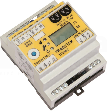 TTSIM-2-24VDC Moduł alarmowy z wyświetlaczem LCD systemu detekcji wody