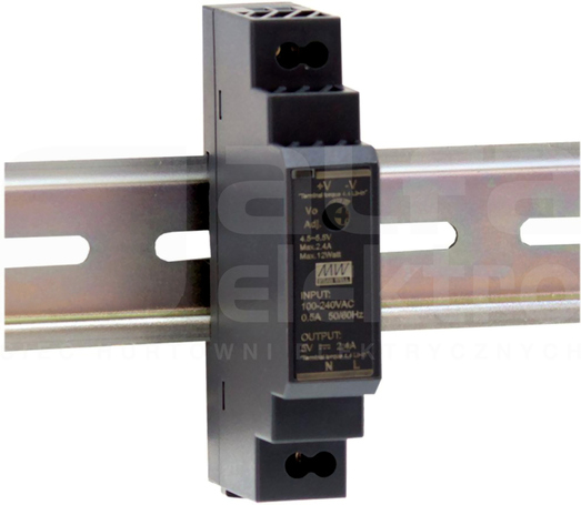 HDR-15 15W 12V/1,25A Zasilacz impulsowy jednofazowy
