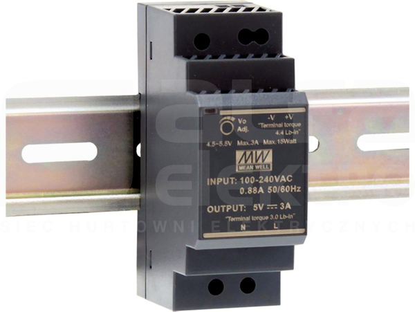 HDR-30 30W 12V/2A Zasilacz impulsowy jednofazowy