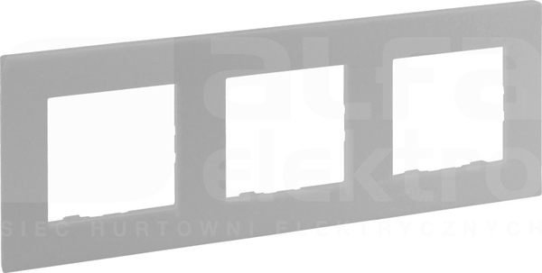 NILOE STEP aluminium Ramka potrójna