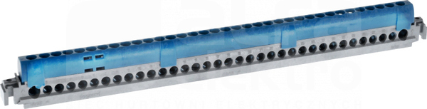 IP2 N-35 276mm niebieski Listwa przyłączeniowa