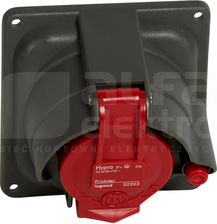 16A 3P+Z 380/415V HYPRA IP44 Gniazdo