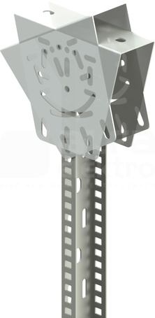 DF INOX316L Element mocujący podwójny