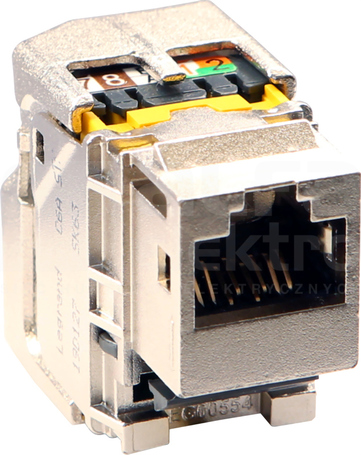 LCS RJ45 kat.6A STP Gniazdo KEYSTONE